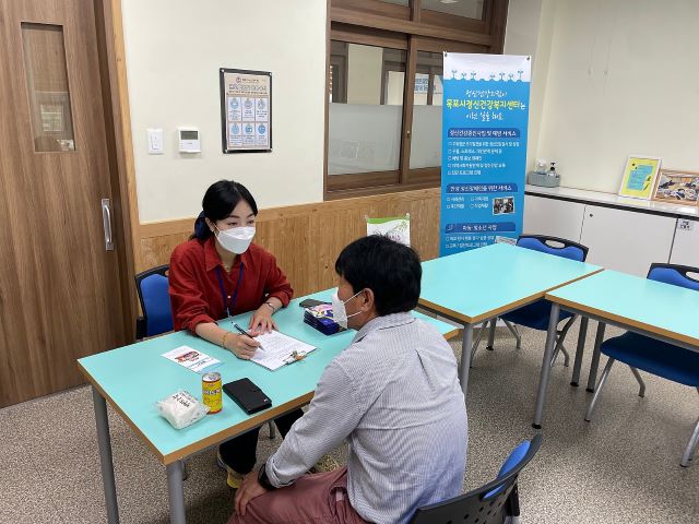 찾아가는 마음건강 이동상담실 운영 (목포시노인복지관)