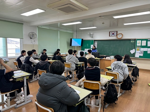 청소년 생명지킴이 양성 교육(제일중학교)