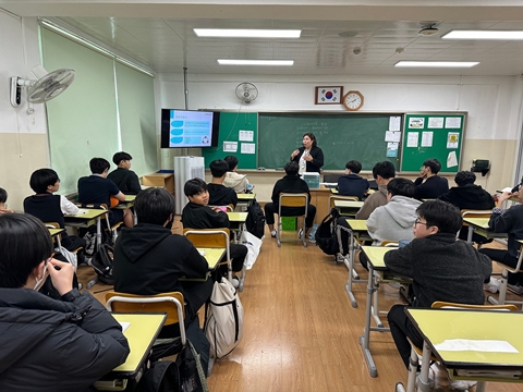 청소년 생명지킴이 양성 교육(제일중학교)