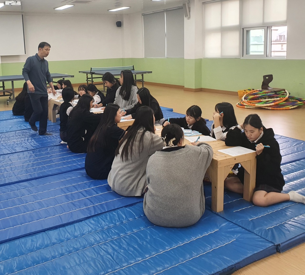 목포여자상업고등학교'괜찮니 우체통 캠페인'
